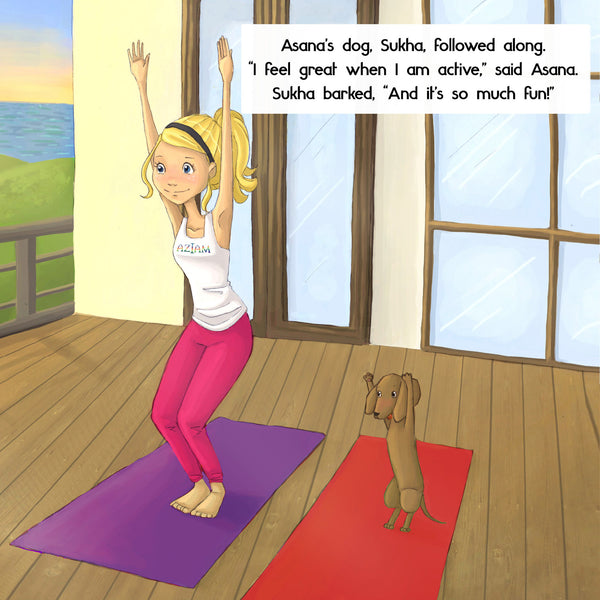 Asana's First Yoga Class