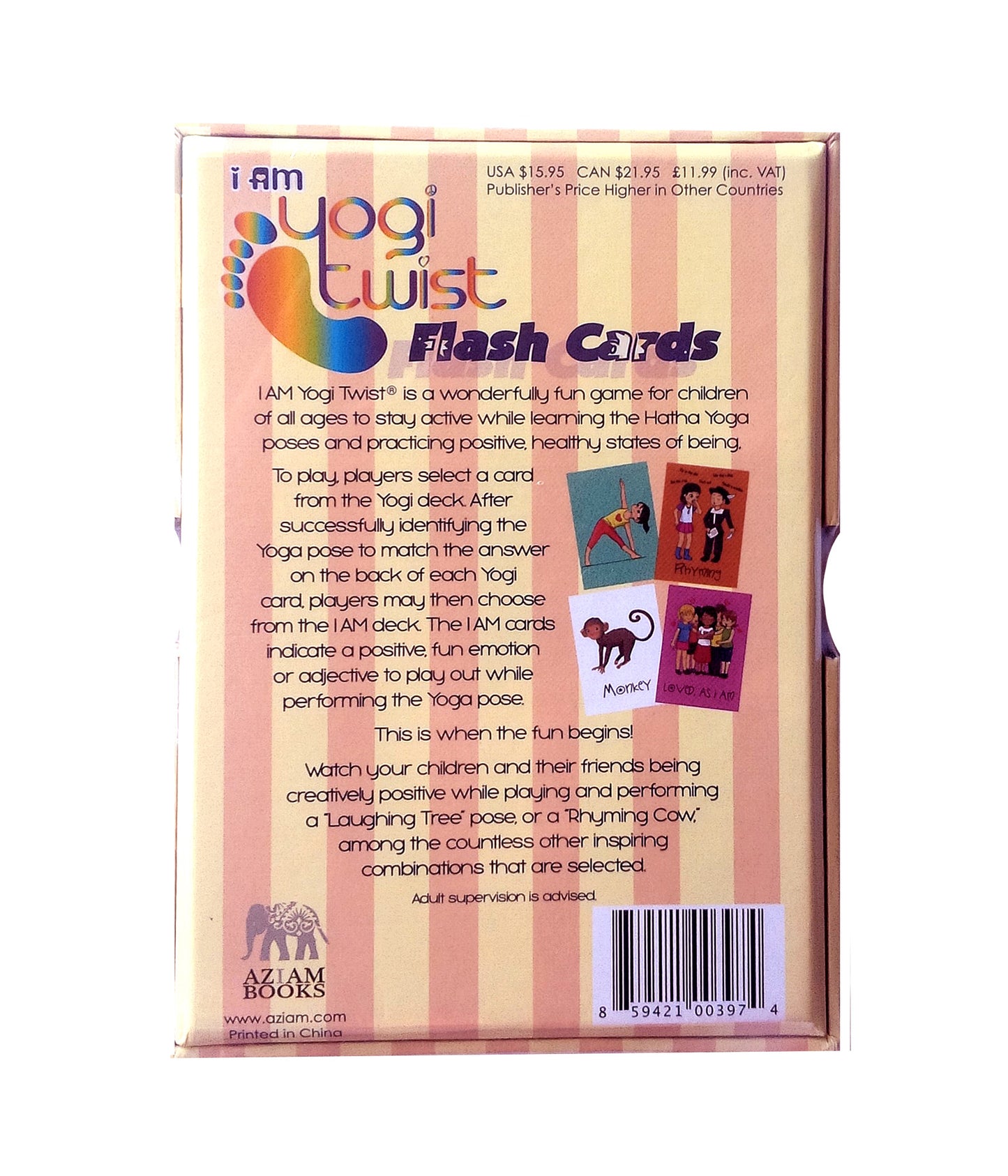 Yogi Twist® Flash Card Game