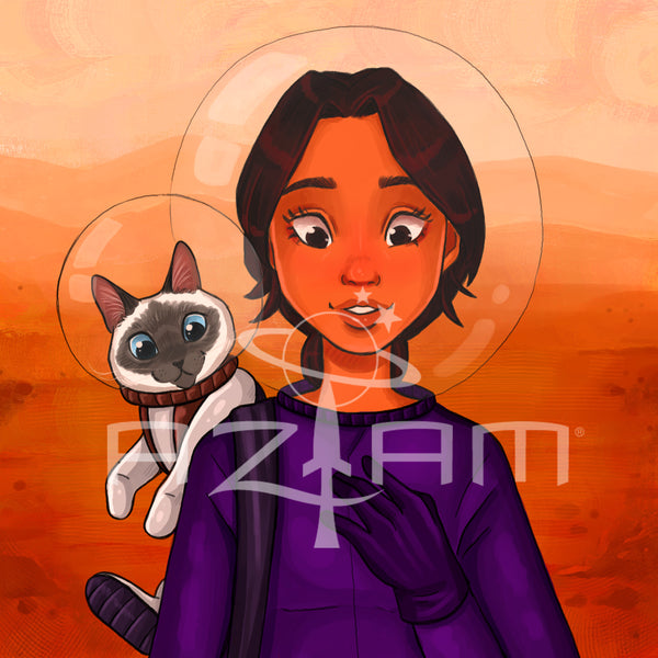 Dharma Kitty Goes to Mars!
