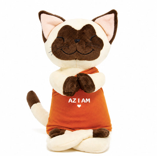 Dharma Kitty™ Monk Cat Speaking Plush Toy
