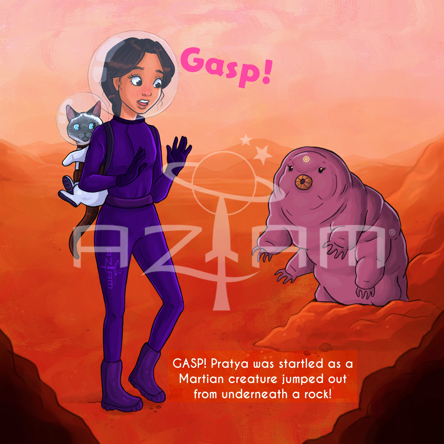 Dharma Kitty Goes to Mars!